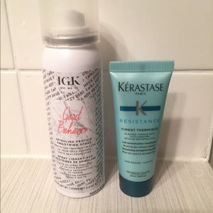 IGK & Kerastase Hair Bundle Minis